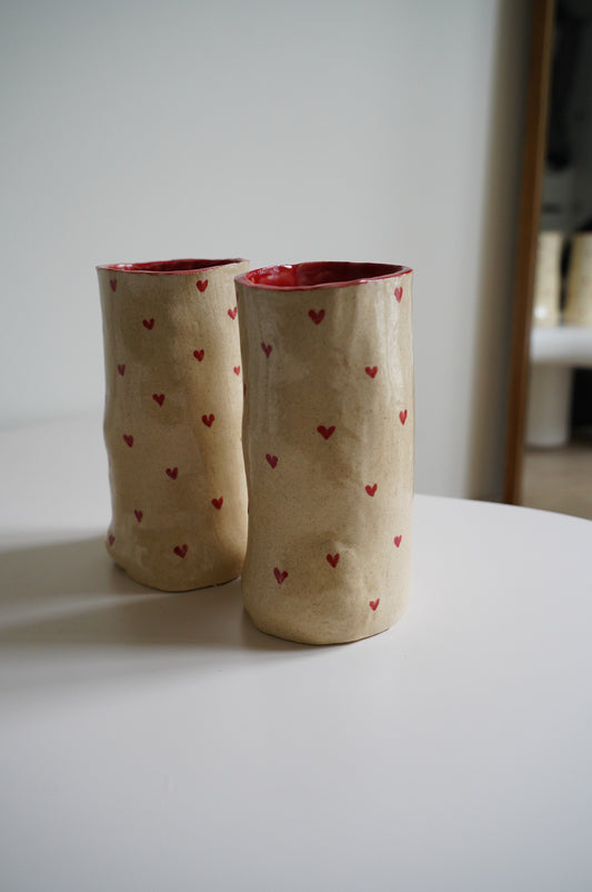 Керамическая ваза ручной работы