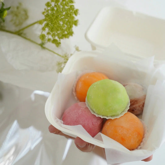 chewy mochi delivered as a sweet surprise
Delicate handmade mochi in vibrant flavors, delivery
order sweeties Lisbon delivrey