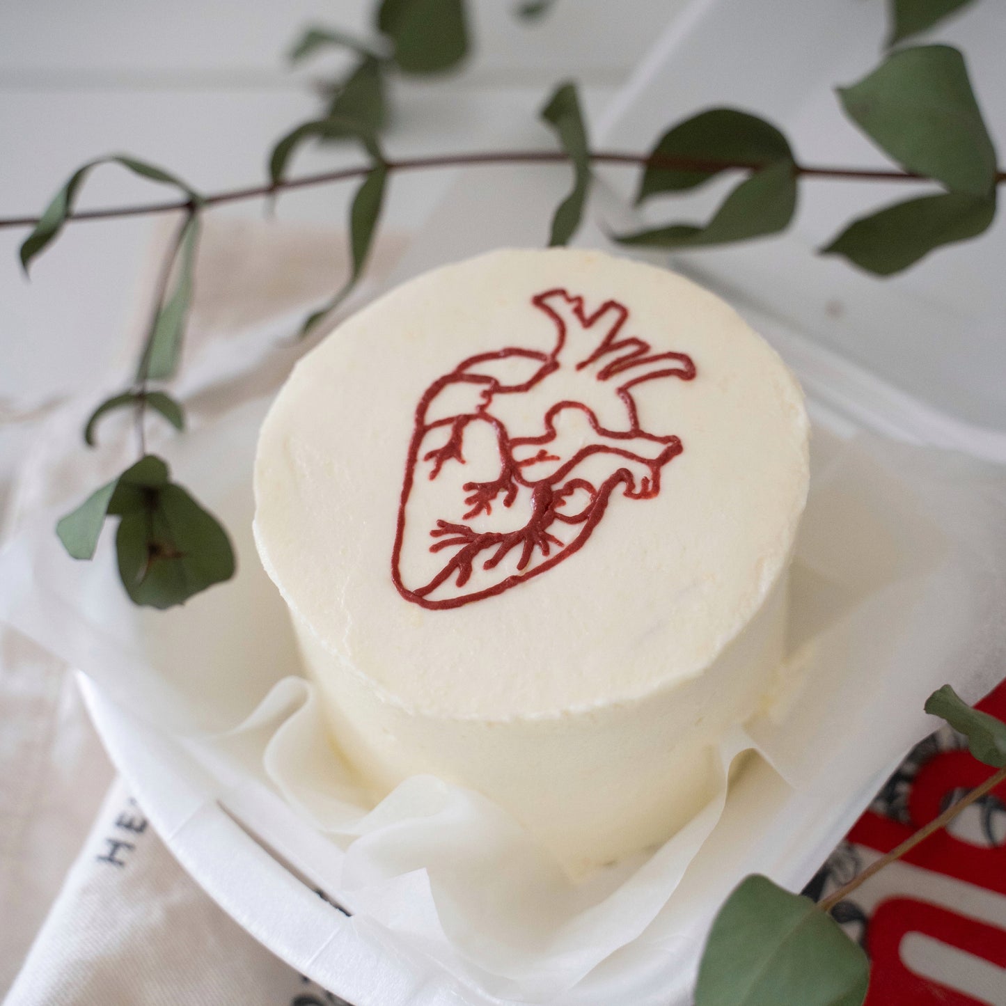 Bento cake heart