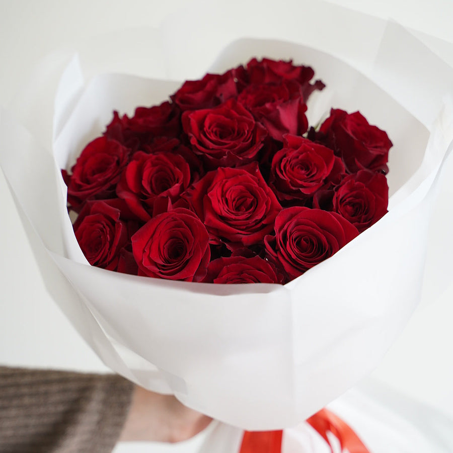 Ramo de rosas vermelhas